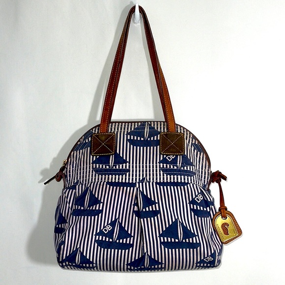 Dooney & Bourke Handbags - Dooney & Bourke Canvas Sailboat Bag